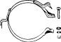 FONOS 81578 Holder, exhaust system